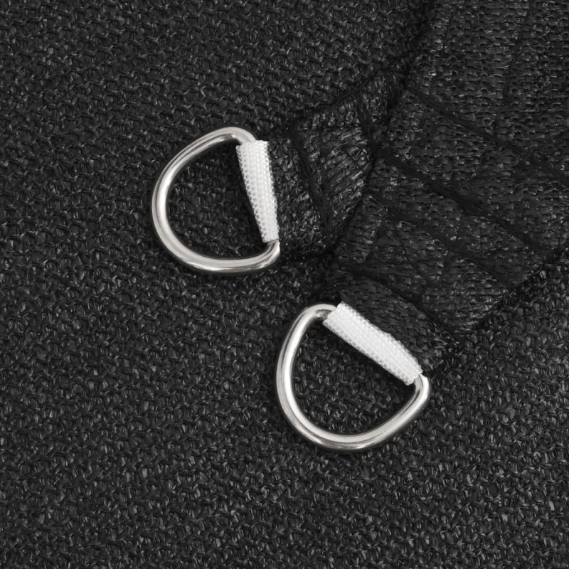 vidaXL saulessargs, 160 g-m², melns, 2x3,5 m, HDPE