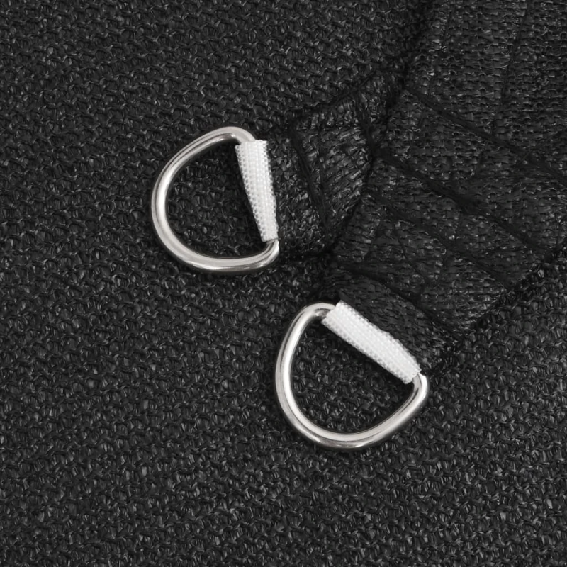 vidaXL saulessargs, 160 g-m², melns, 4x5 m, HDPE