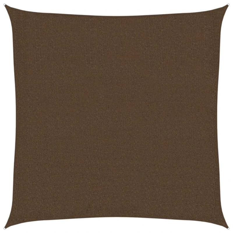 vidaXL saulessargs, 160 g-m², brūns, 2,5x2,5 m, HDPE
