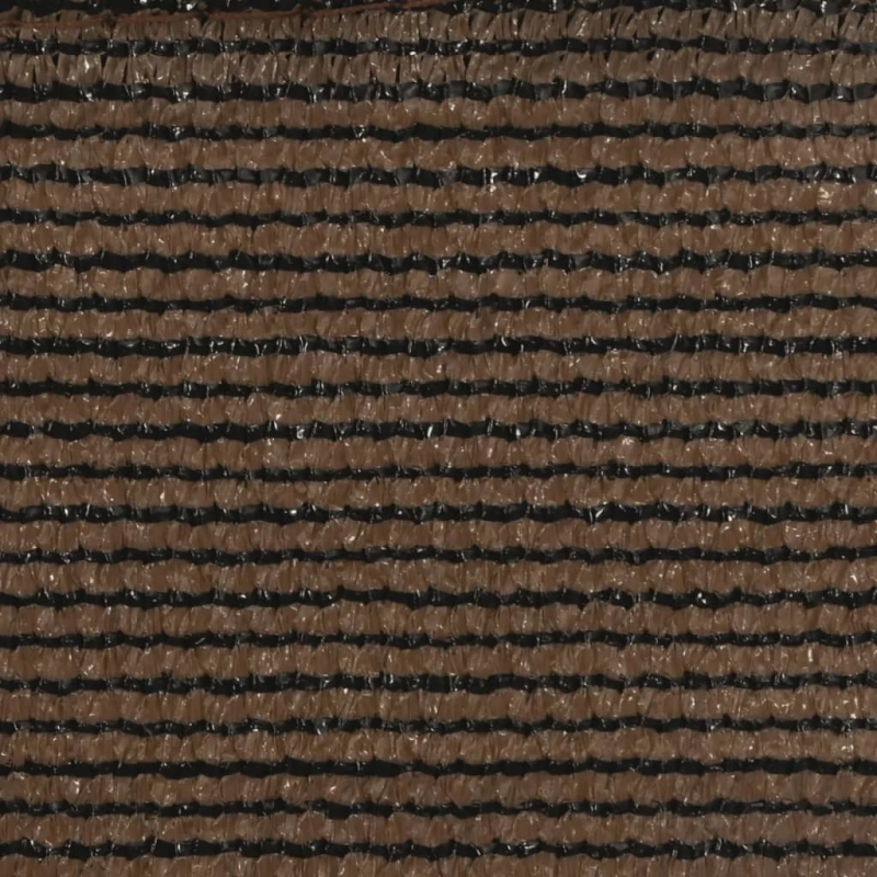 vidaXL saulessargs, 160 g-m², brūns, 4x5x5 m, HDPE