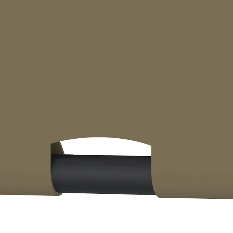 vidaXL dārza nojume ar izvelkamu jumtu, 3x3 m, pelēkbrūna, 180 g-m²