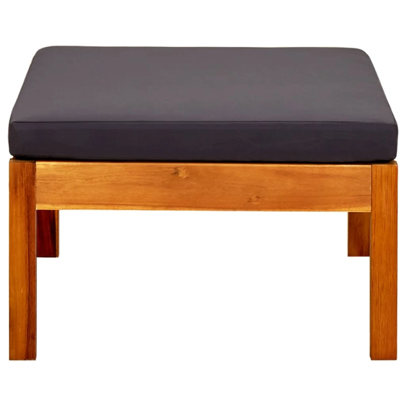 vidaXL dārza kājsoliņi, 2 gab., akācijas masīvkoks