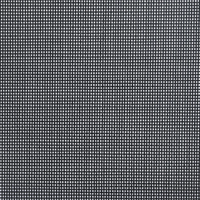 vidaXL saliekami dārza krēsli, 6 gab., tekstilēns, melni