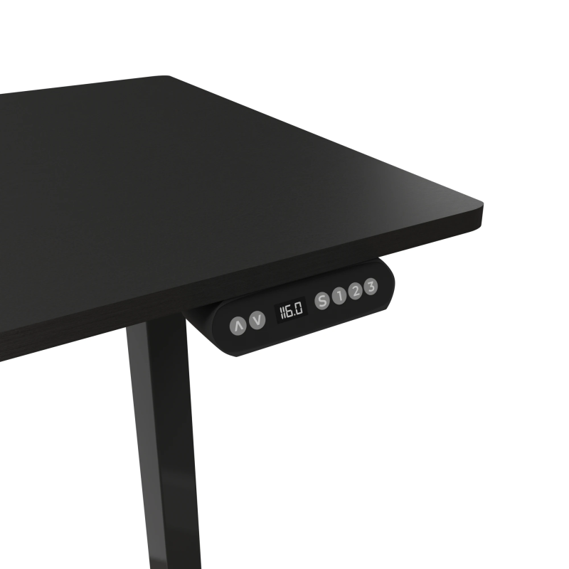 White Shark Gaming Desk Axiom-B Set of 2 pcs.,1-2 + 2-2, Black-1 Motor