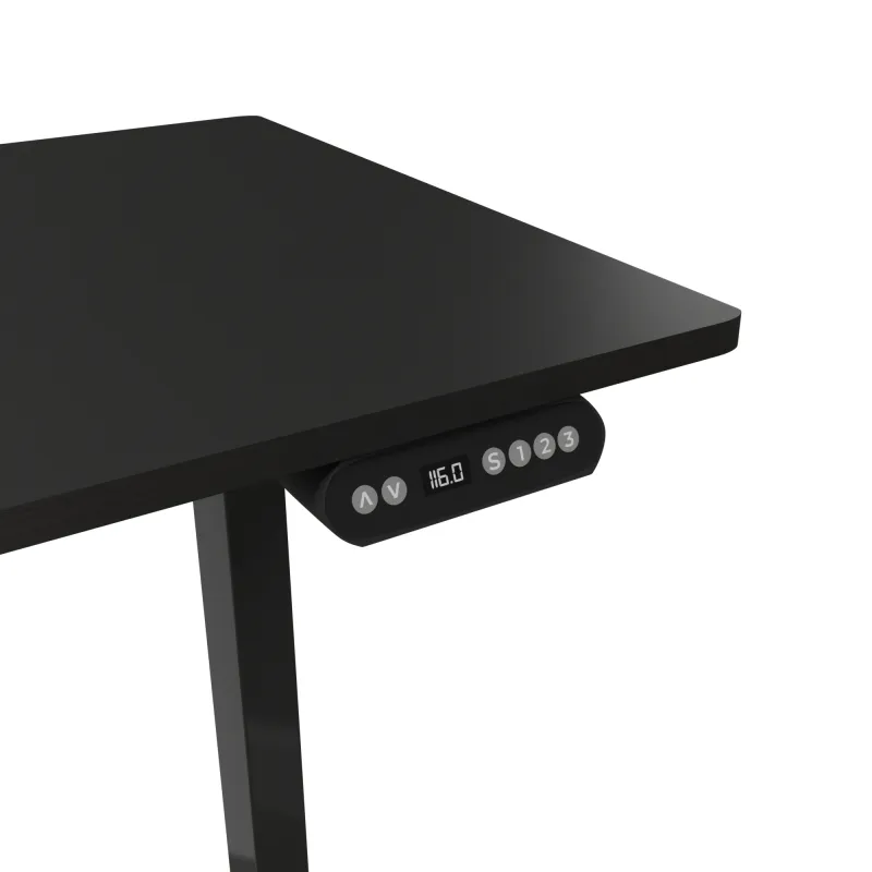 White Shark Gaming Desk Axiom-B Set of 2 pcs.,1-2 + 2-2, Black-1 Motor
