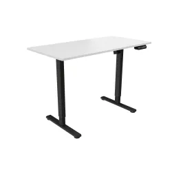 White Shark Gaming Desk Axiom-W Set of 2 pcs.,1-2 + 2-2, White-1 Motor