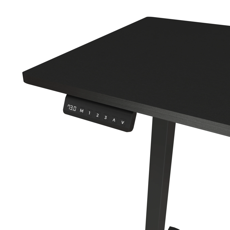 White Shark Gaming Desk Dark Obsidian-1 Set of 2 pcs.,1-2 + 2-2, Motor