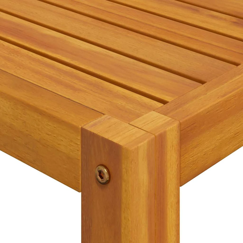 vidaXL kafijas galdiņš, 68x68x29 cm, akācijas masīvkoks