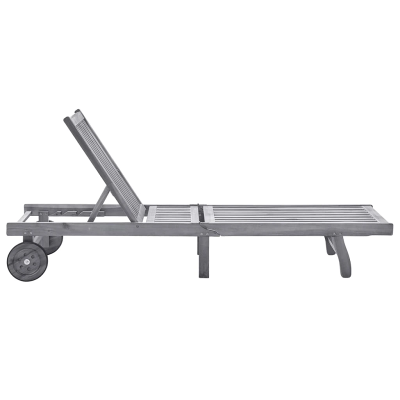 vidaXL sauļošanās zvilnis, akācijas masīvkoks