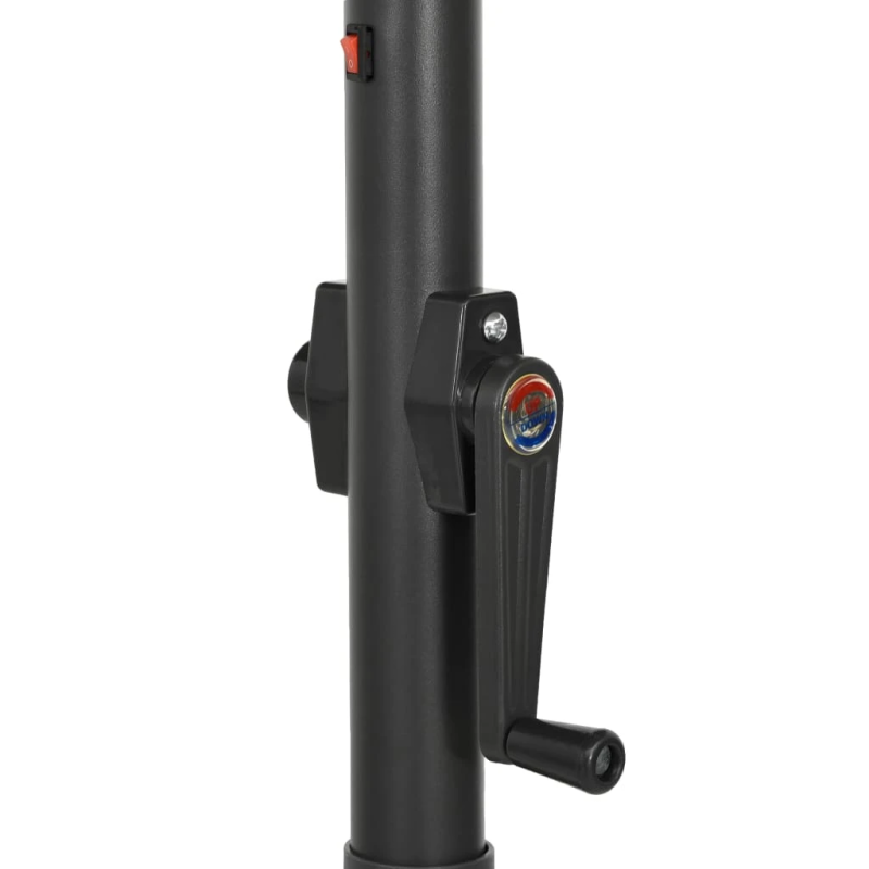 vidaXL saulessargs ar LED, antracītpelēks, 200x211 cm, alumīnijs