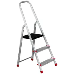 Household ladder 3-steps alum