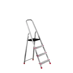 Household ladder 4-steps alum