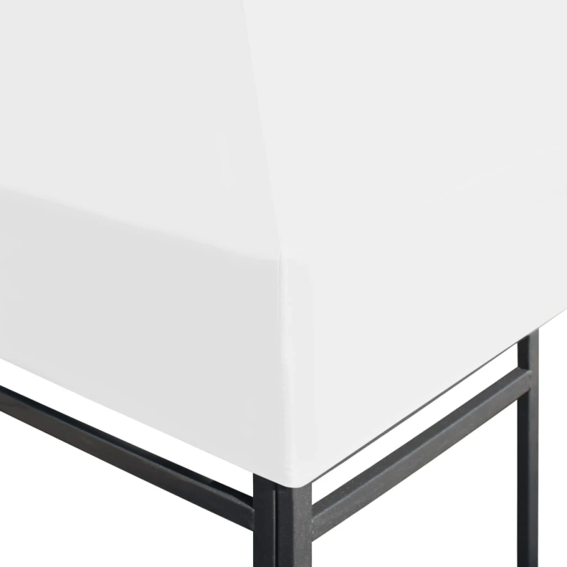 vidaXL nojumes jumta pārsegs, 270 g-m², 3x3 m, balts