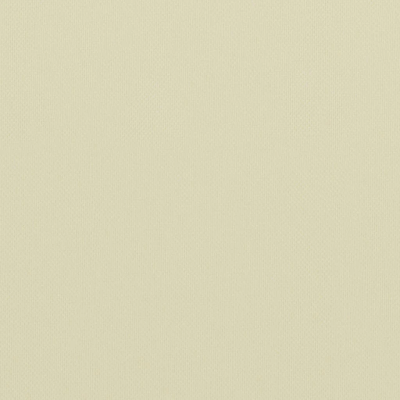 vidaXL balkona aizslietnis, 75x500 cm, krēmkrāsas oksforda audums