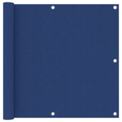 vidaXL balkona aizslietnis, 90x300 cm, zils audums