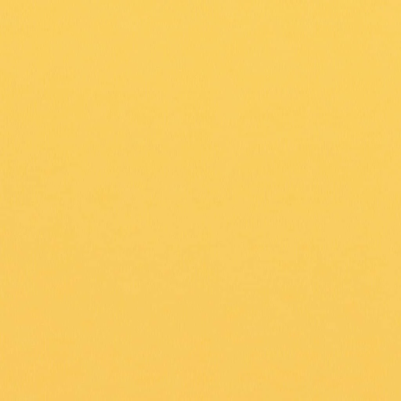 vidaXL balkona aizslietnis, 120x500 cm, dzeltens audums