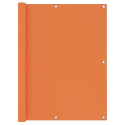 vidaXL balkona aizslietnis, 120x300 cm, oranžs audums