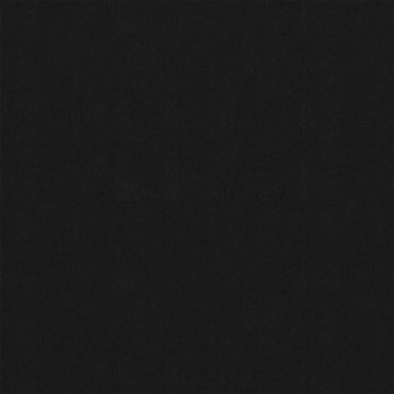 vidaXL balkona aizslietnis, 75x600 cm, melns oksforda audums