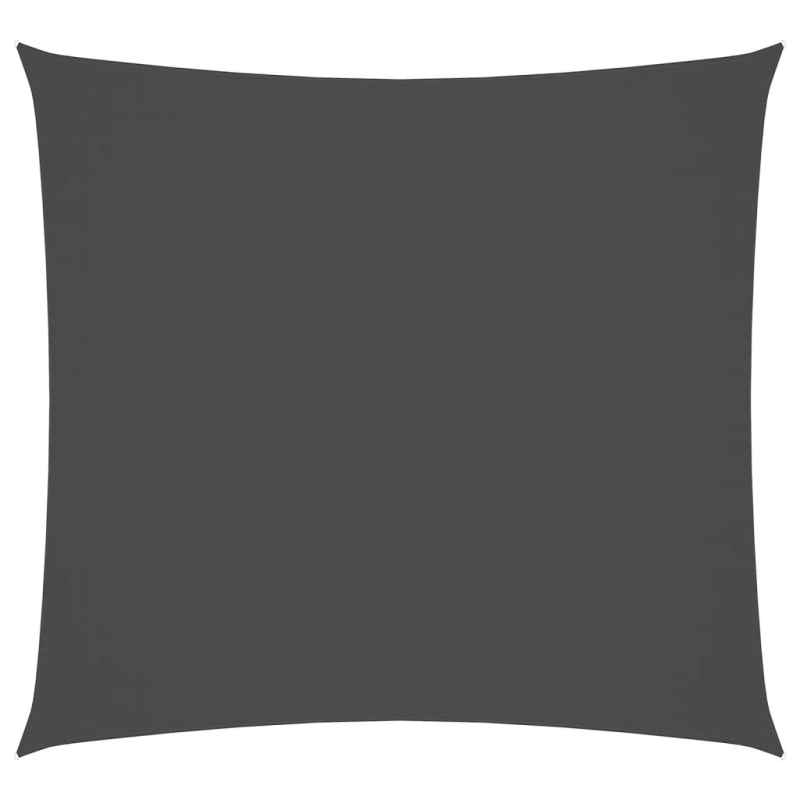 vidaXL saulessargs, 7x7 m, kvadrāta forma, antracītpelēks audums