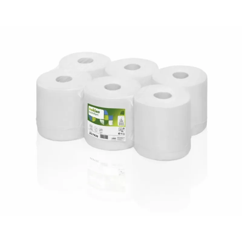 SuperSoft papīra dvieļa rullis, vienkārtas CF1, Satino by WEPA