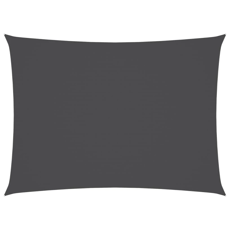 vidaXL saulessargs, taisnstūra, 3x4,5m, antracītpelēks oksforda audums