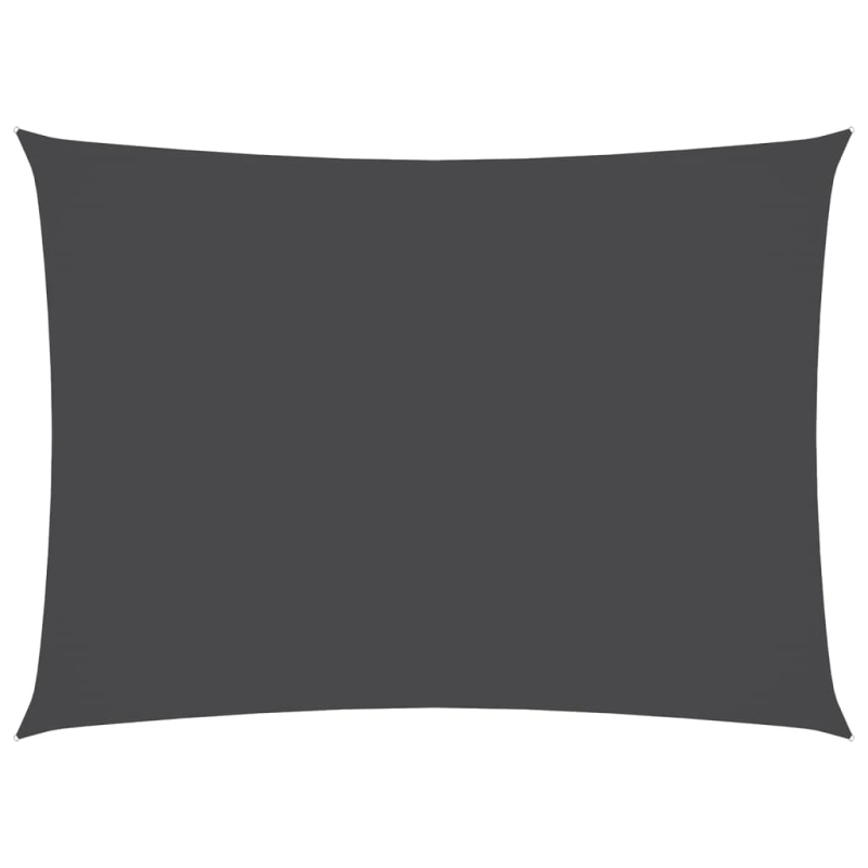 vidaXL saulessargs, taisnstūra, 3x5 m, antracītpelēks oksforda audums