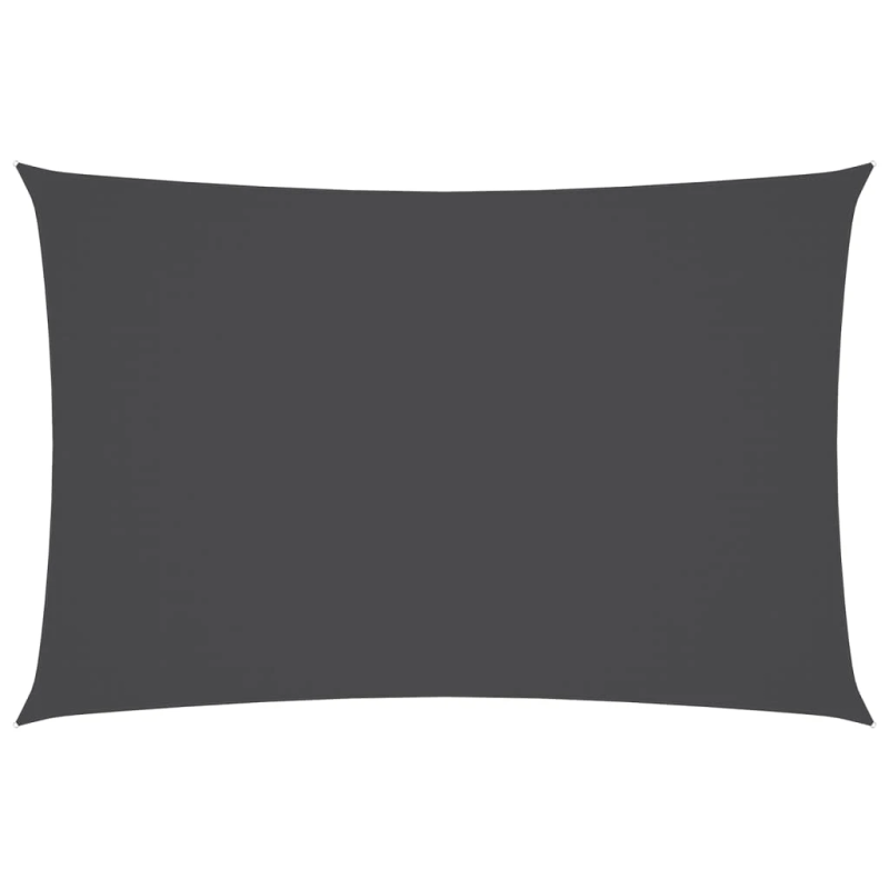 vidaXL saulessargs, taisnstūra, 5x7 m, antracītpelēks oksforda audums