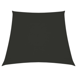 vidaXL saulessargs, 2-4x3 m, trapeces forma, pelēks oksforda audums