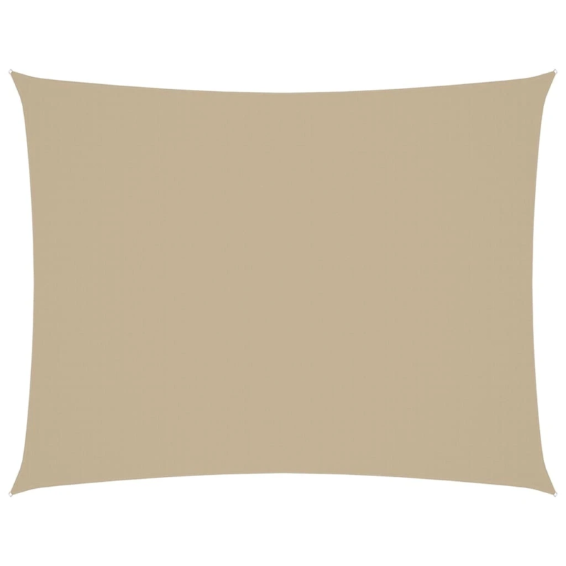 vidaXL saulessargs, taisnstūra, 2x3 m, bēšs oksforda audums