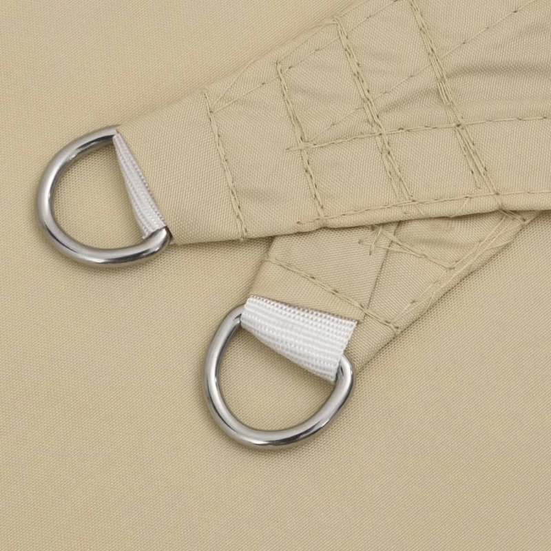 vidaXL saulessargs, taisnstūra, 2,5x3,5 m, bēšs oksforda audums