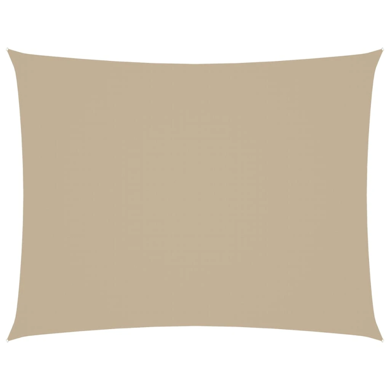 vidaXL saulessargs, taisnstūra forma, 2,5x4 m, bēšs oksforda audums