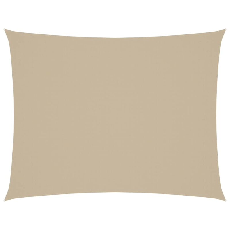 vidaXL saulessargs, taisnstūra, 3x4,5 m, bēšs oksforda audums