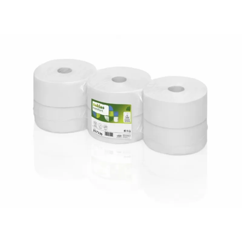Tualetes papīrs Comfot, 2- ply, 6 x 380 m JT2, Satino by WEPA