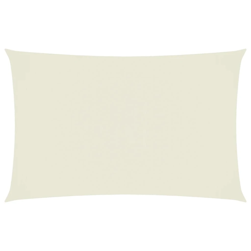 vidaXL oksforda auduma saulessargs, taisnstūra, 4x7 m, krēmkrāsas