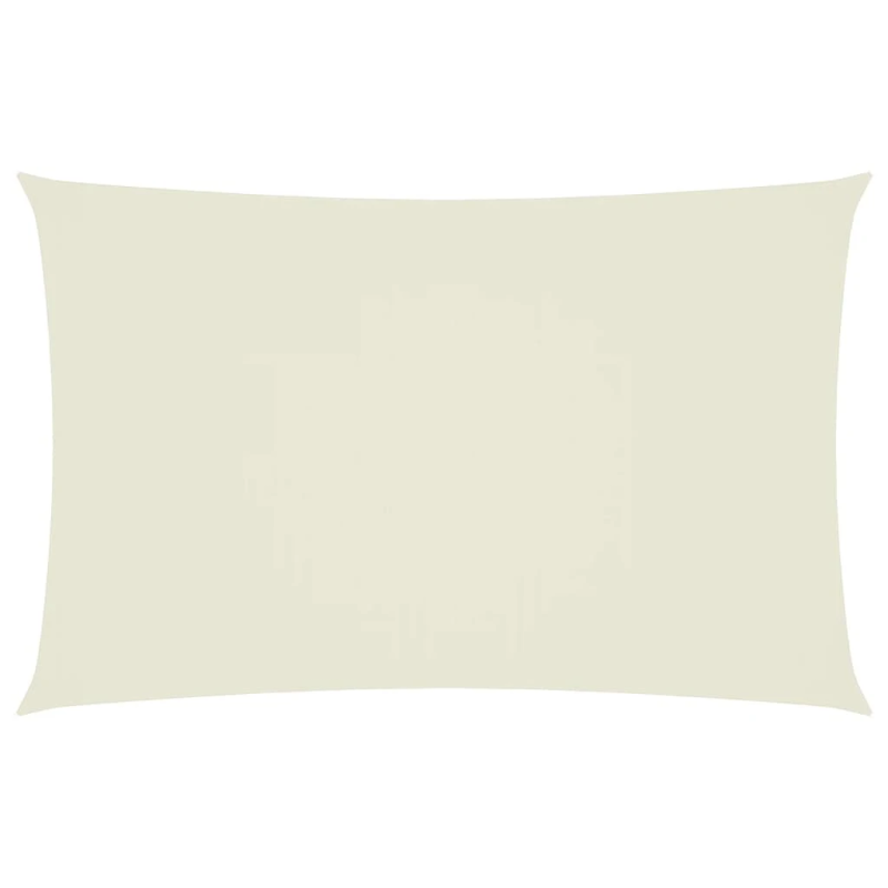 vidaXL saulessargs, 5x8m, taisnstūra forma, krēmkrāsas oksforda audums