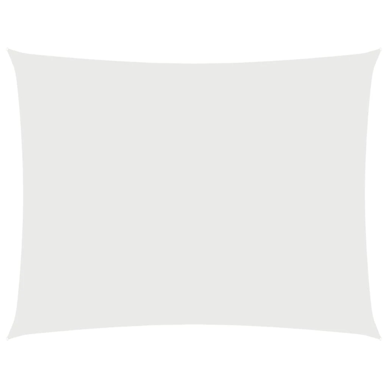 vidaXL saulessargs, taisnstūra, 2x3,5 m, balts oksforda audums
