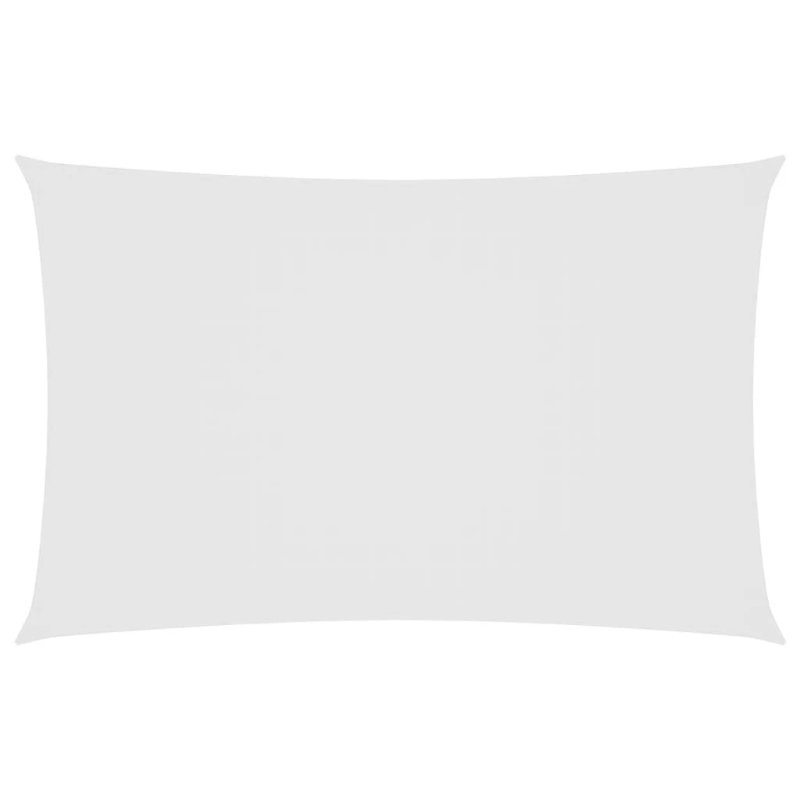 vidaXL saulessargs, taisnstūra, 6x8 m, balts oksforda audums