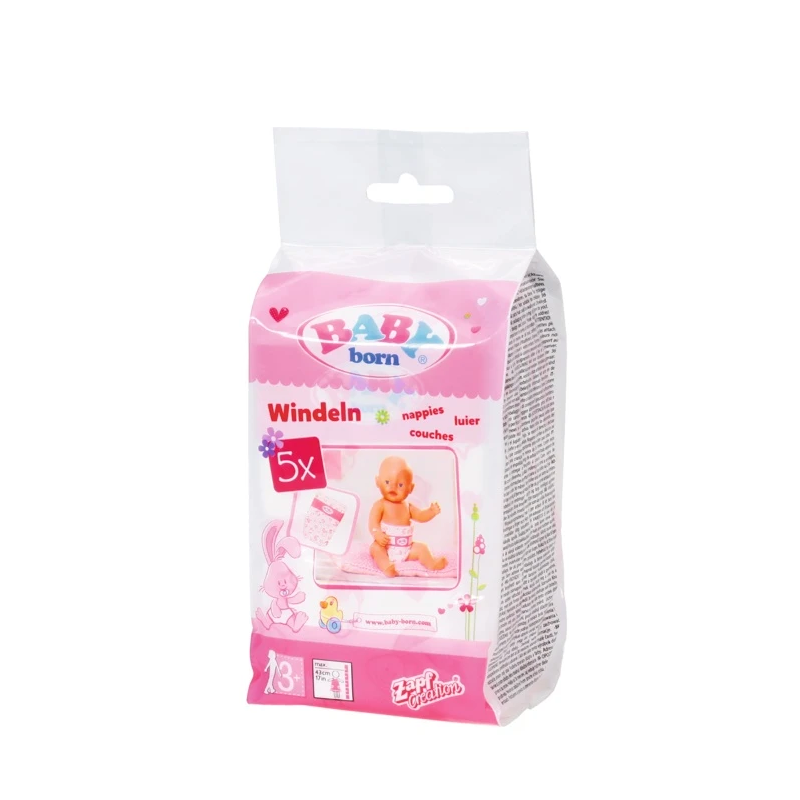 Rotaļu baby born autiņbiksītes