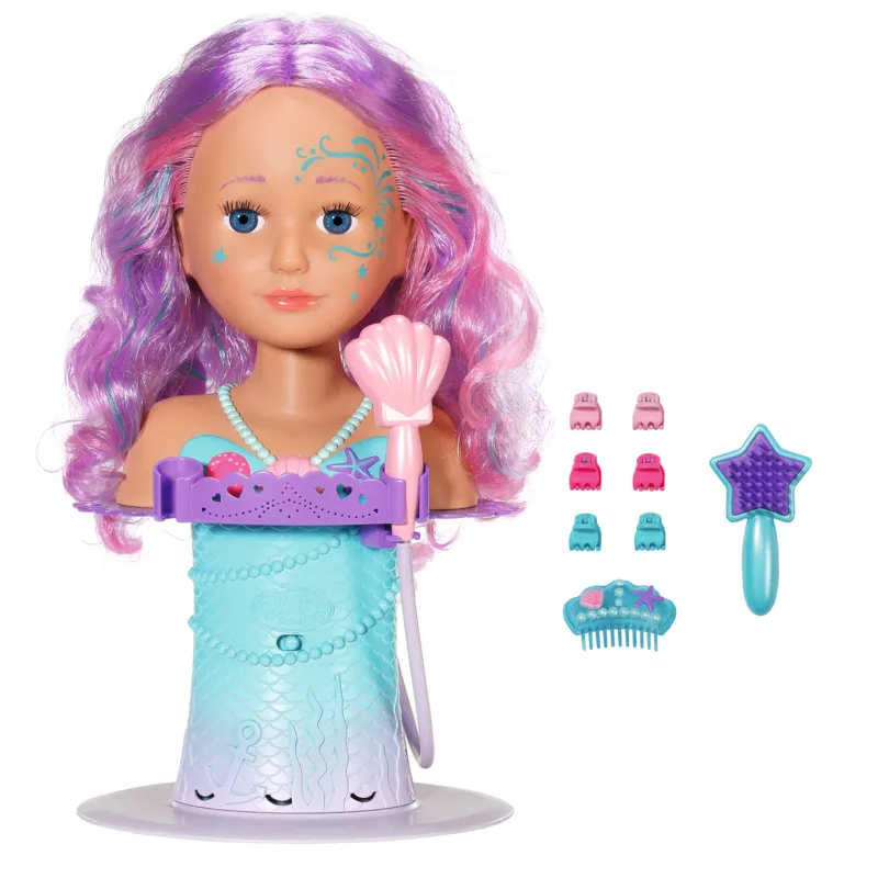 BABY BORN galva matu ieveidošanai Mermaid
