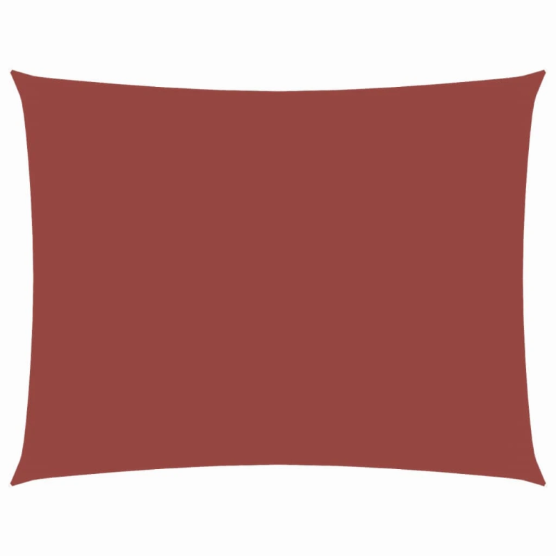 vidaXL saulessargs, taisnstūra, 3x4,5 m, sarkanbrūns oksforda audums