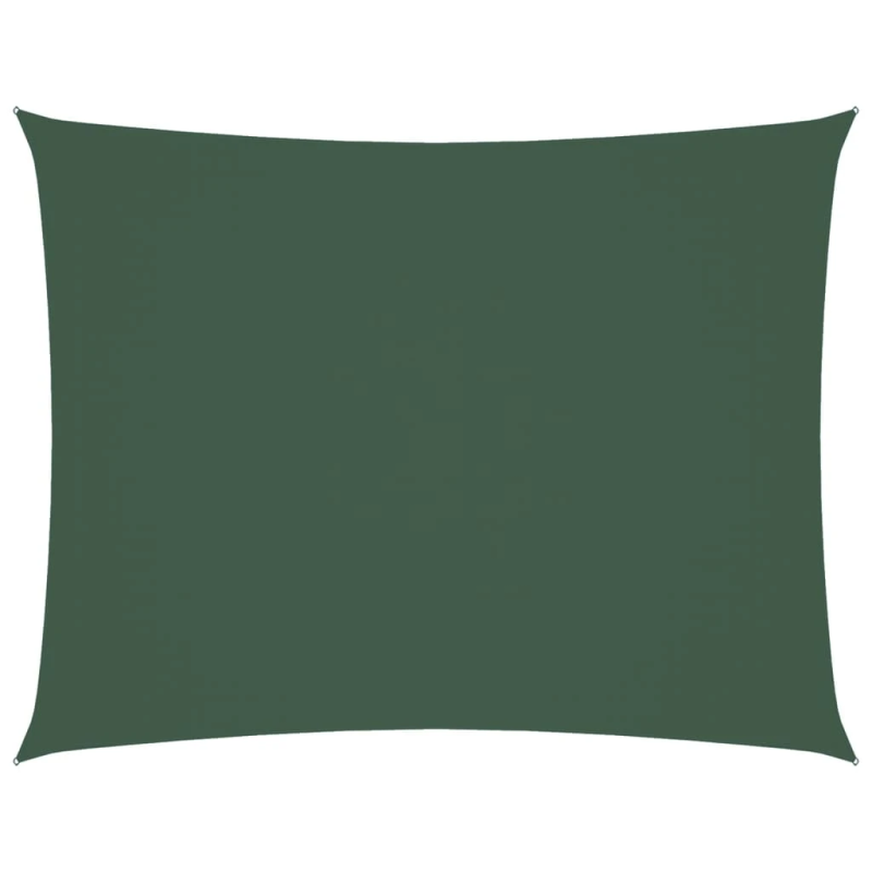 vidaXL saulessargs, taisnstūra, 2,5x4 m, tumši zaļš oksforda audums