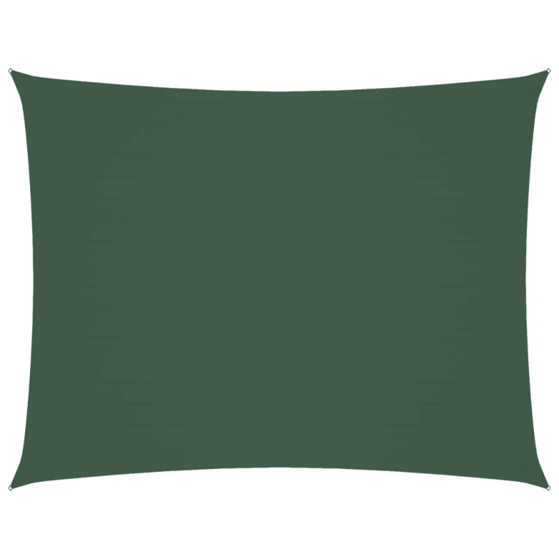 vidaXL saulessargs, taisnstūra, 3x6 m, tumši zaļš oksforda audums