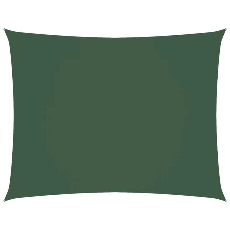 vidaXL saulessargs, taisnstūra, 3,5x5 m, tumši zaļš oksforda audums