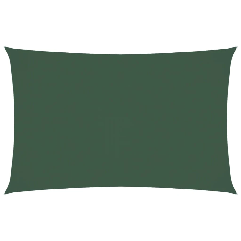 vidaXL saulessargs, taisnstūra, 5x8 m, tumši zaļš oksforda audums