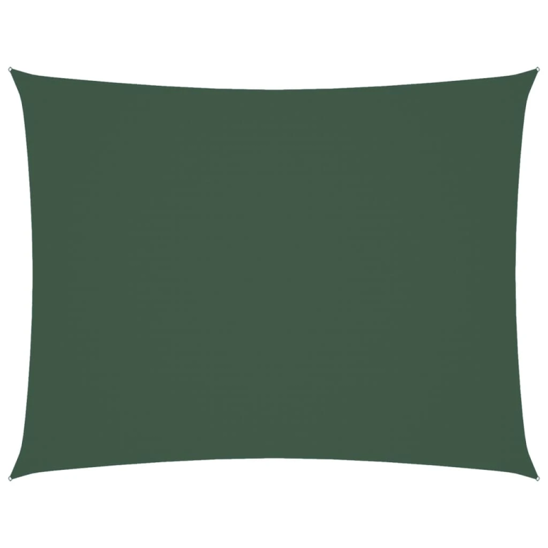 vidaXL saulessargs, taisnstūra, 6x8 m, tumši zaļš oksforda audums