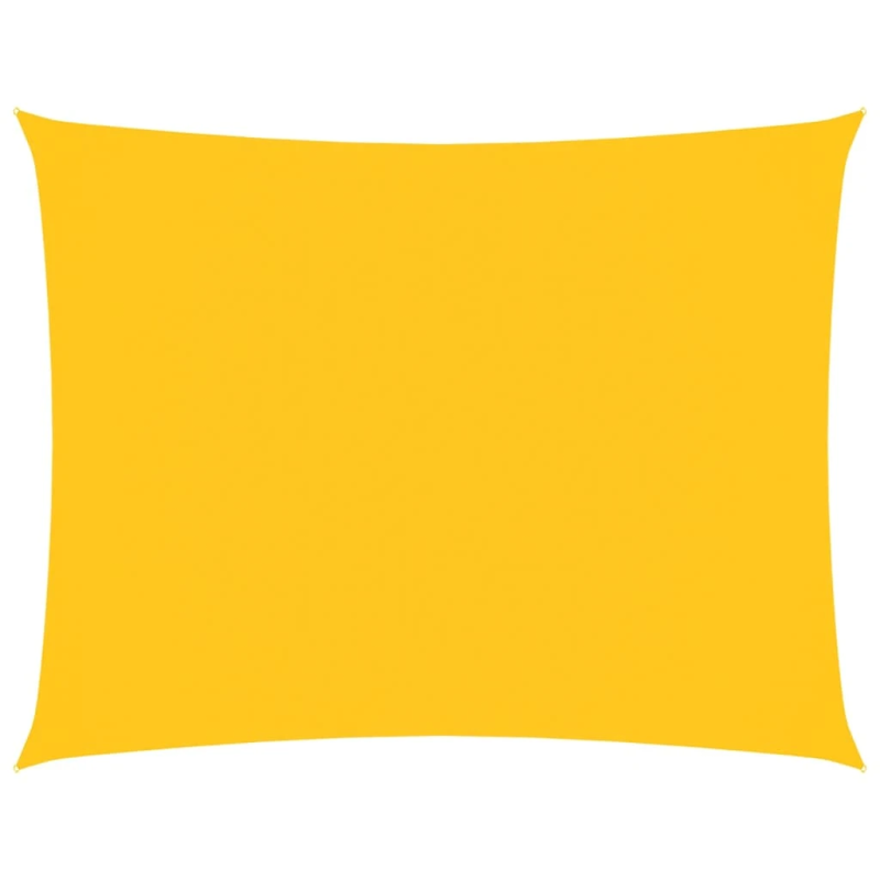 vidaXL saulessargs, taisnstūra, 2x3,5 m, dzeltens oksforda audums