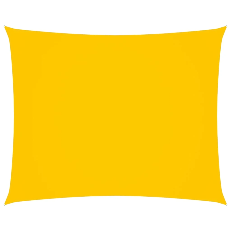 vidaXL saulessargs, taisnstūra, 2,5x4,5 m, dzeltens oksforda audums