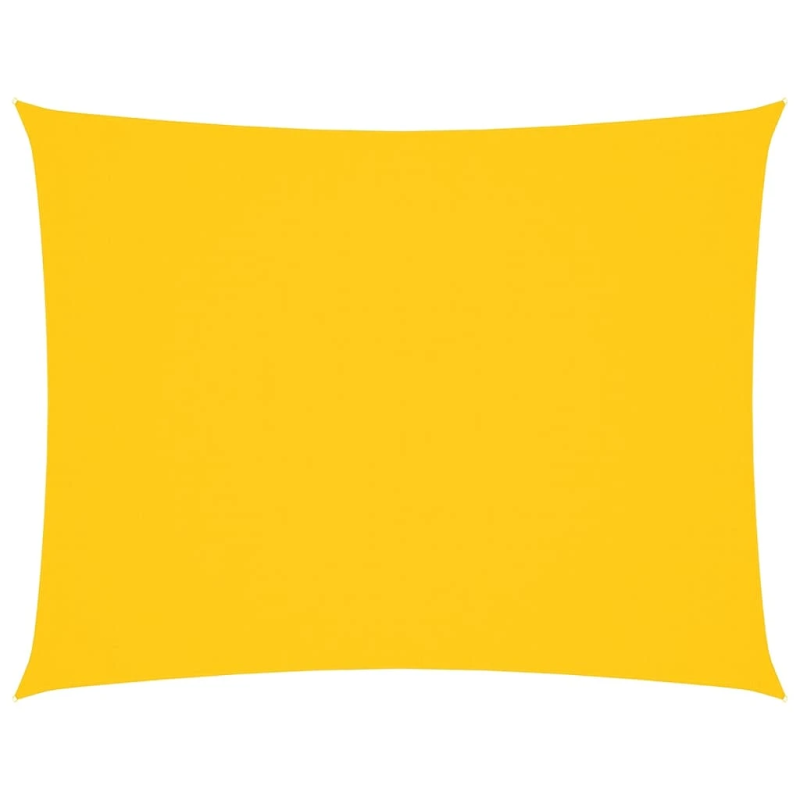 vidaXL saulessargs, taisnstūra, 3x6 m, dzeltens oksforda audums