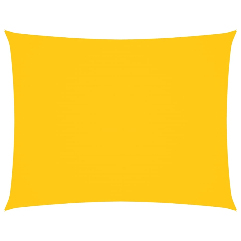 vidaXL saulessargs, taisnstūra, 6x8 m, dzeltens oksforda audums