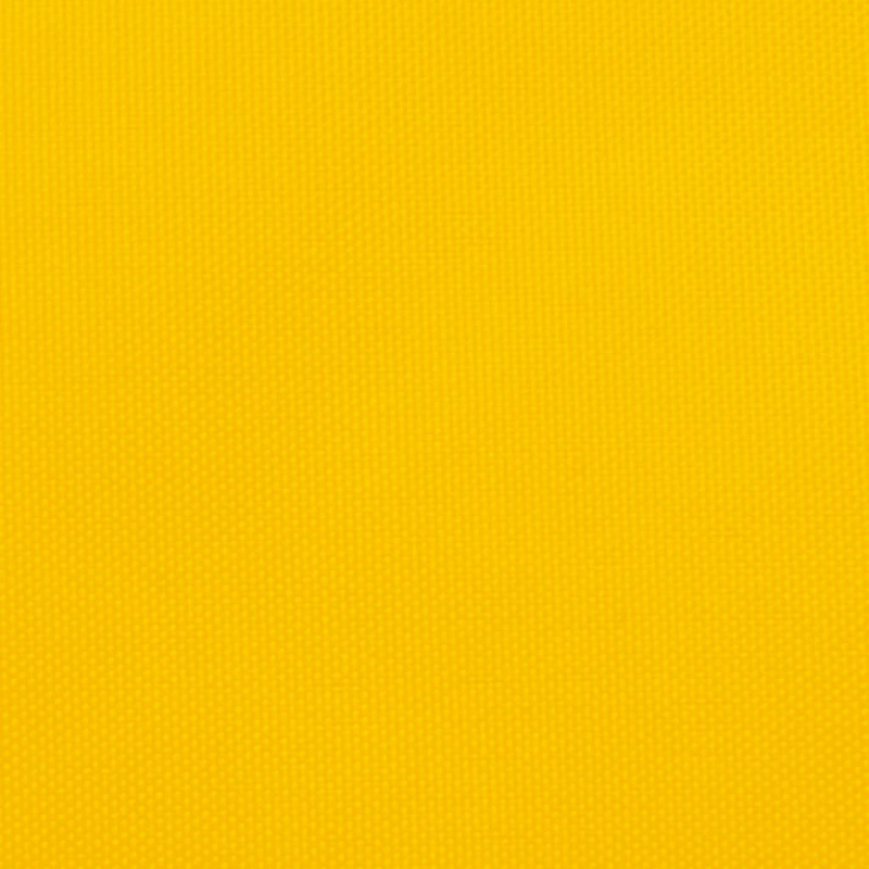 vidaXL saulessargs, trijstūra, 3,5x3,5x4,9 m, dzeltens oksforda audums